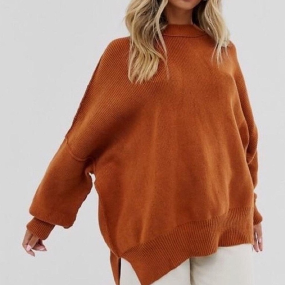 Free people easy street tunic rust
